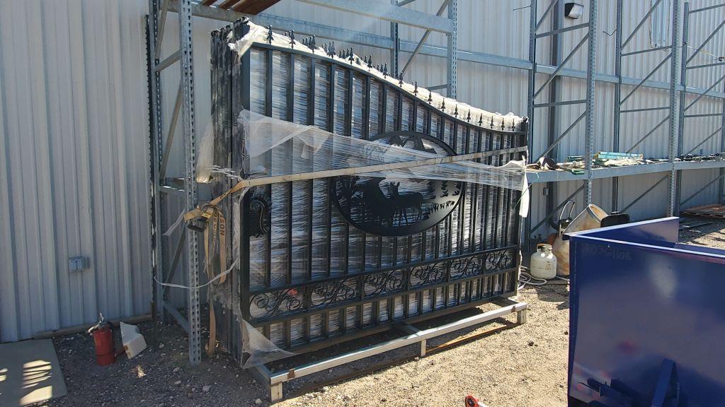 Greatbear 20' Bi-Parting Wrought Iron Gate