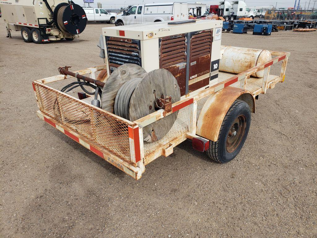 1997 Kohler Power System 10 Generator  Trailer