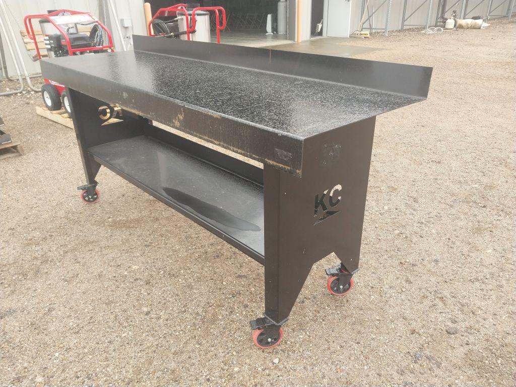 96" KC Steel Table