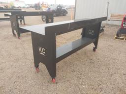 96" KC Steel Table