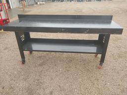 96" KC Steel Table