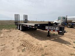 2016 Holden Industries TD0 40 Flatbed Trailer