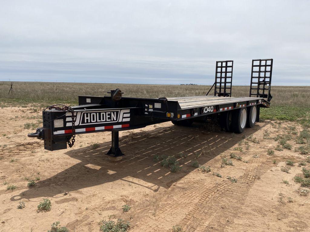 2016 Holden Industries TD0 40 Flatbed Trailer