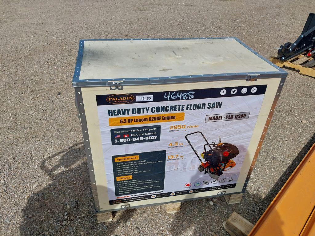 PALADIN Heavy Duty Concrete Floor Saw