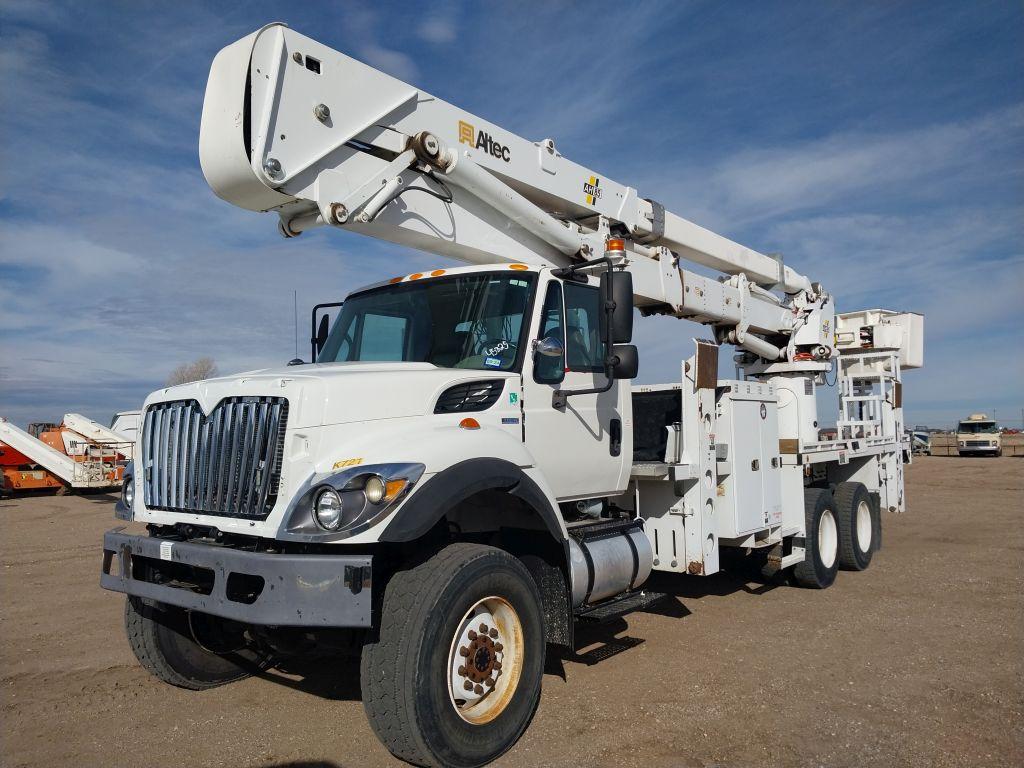 2011 International WorkStar 7500 SX537 Truck Delivery Bucket Truck