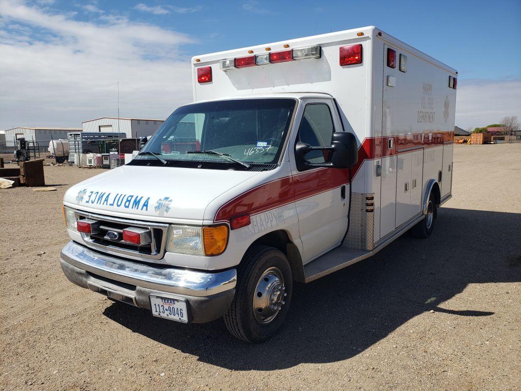 2003 Ford E450  Ambulance