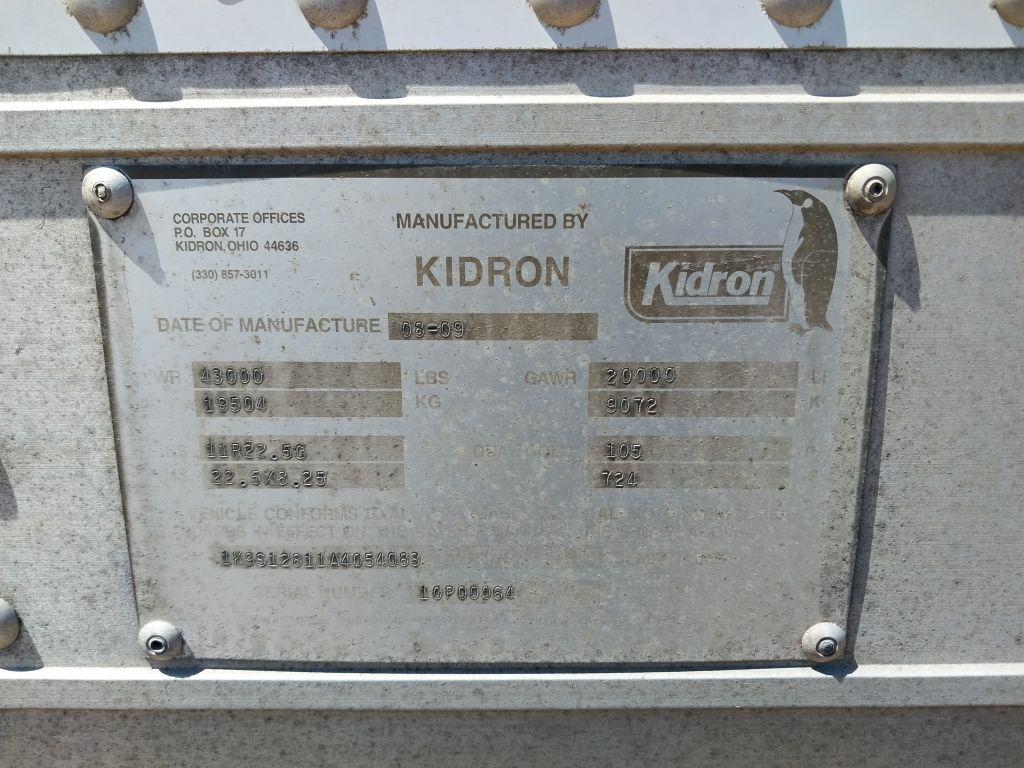 2009 Kidron Reefer Trailer