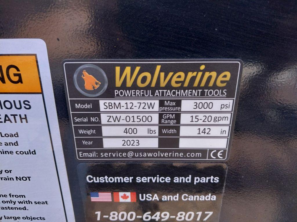 Wolverine Skid Steer Sickle Bar Mower