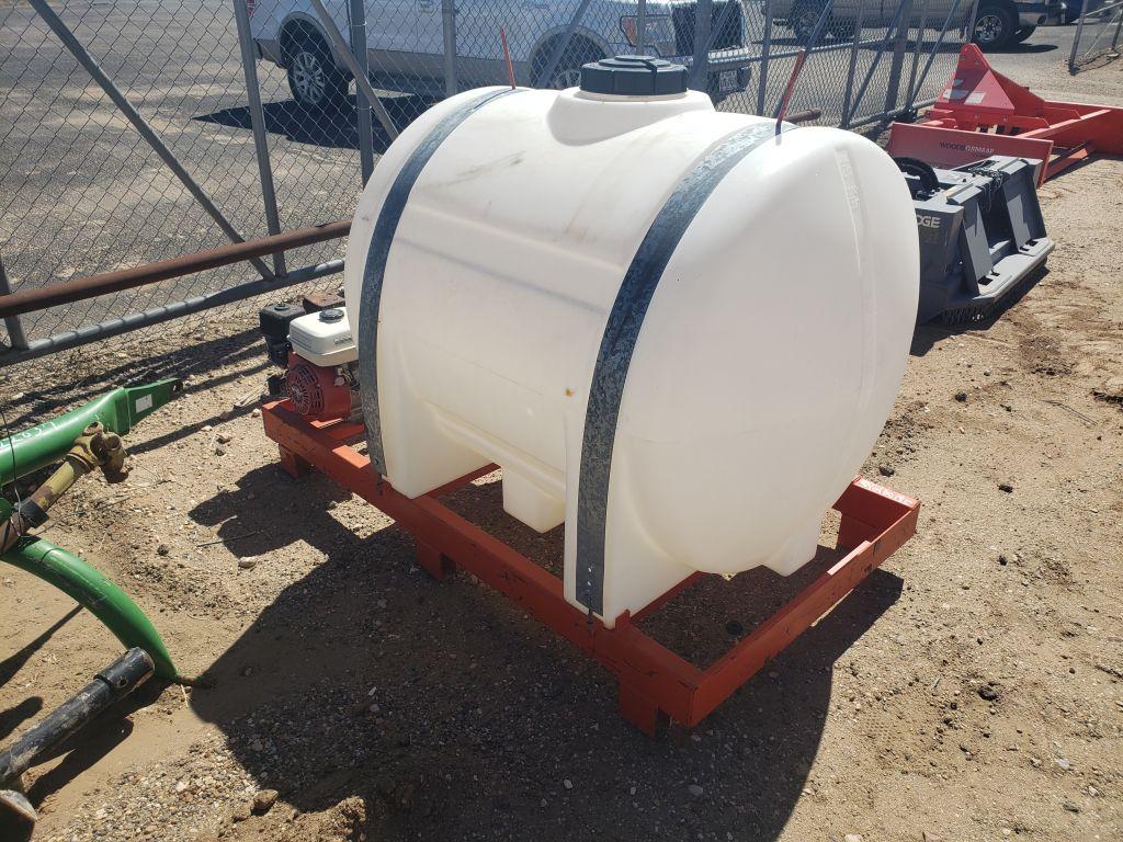 Snyder Plastic Tank on Skid