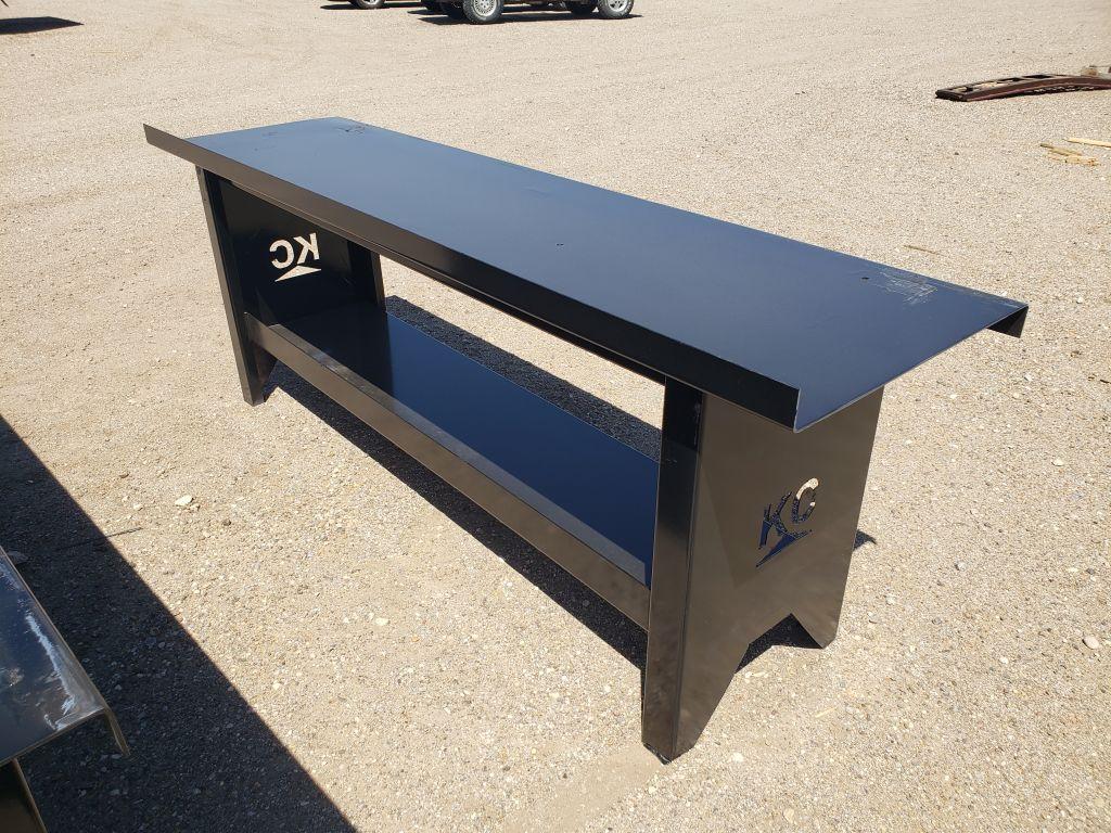 90" Work Bench KC End Legs