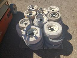 Pallet of Scissor Lift Tires/Wheels