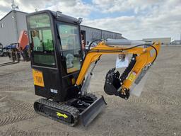New Unused MIVA VA13C Mini Excavator