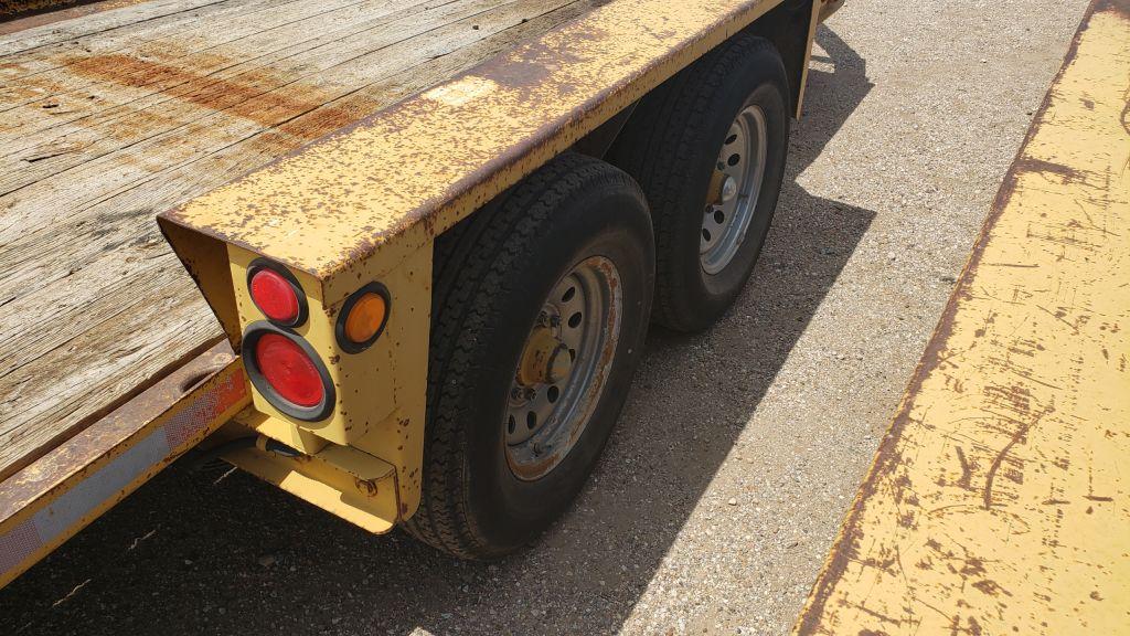 2012 Belshe Tilt Trailer