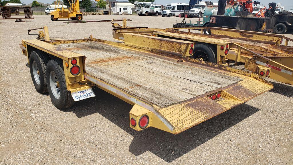 2012 Belshe Tilt Trailer
