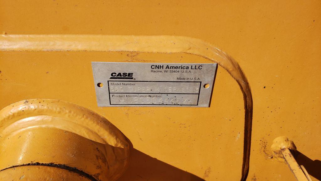 2008 Case 580SM III Loader/Backhoe