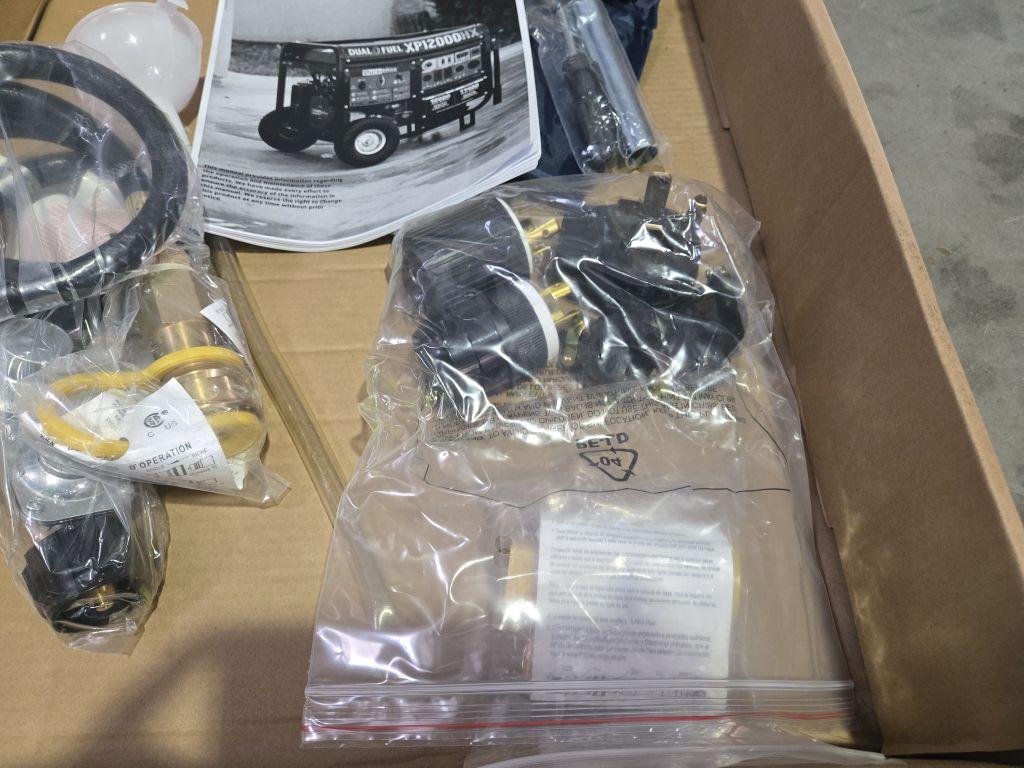 New/Unused Duro Max Dual Fuel XP12000HX Portable Generator