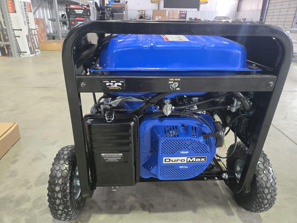 New/Unused Duro Max Dual Fuel XP12000HX Portable Generator