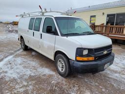 2011  Chevrolet  Express 2500   Extended Cargo Van 3D