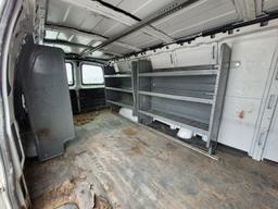 2011  Chevrolet  Express 2500   Extended Cargo Van 3D