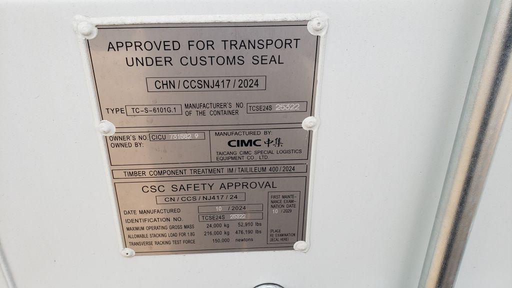 40' One Way  Shipping Container