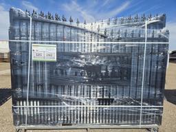 20'x7' Bi-Parting Wrought Iron Gate