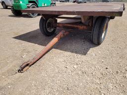 Drop Pin Flatbed 2 20" Axle Farm Trailer