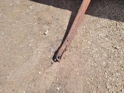 Drop Pin Flatbed 2 20" Axle Farm Trailer
