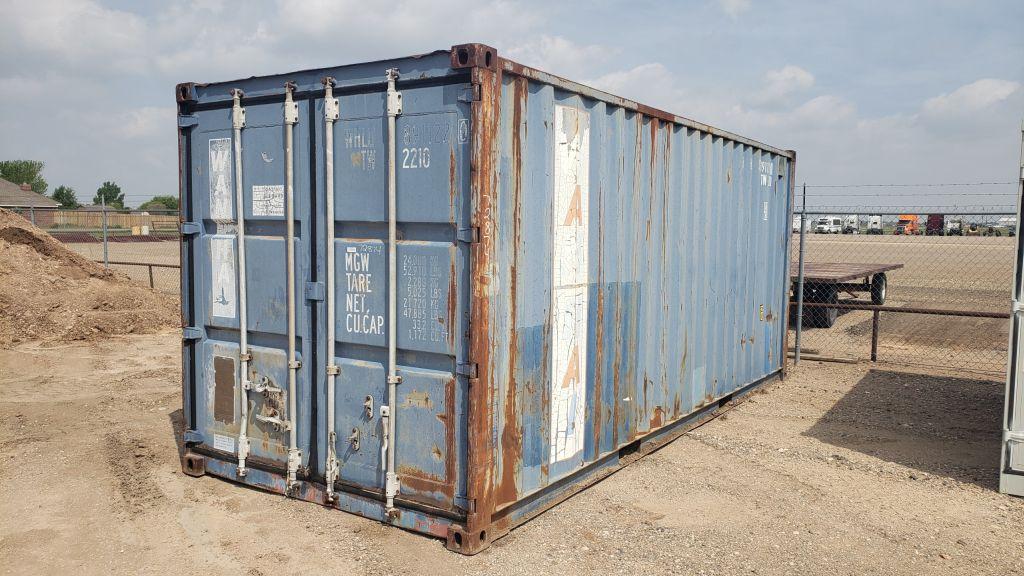 19'6" Blue  Shipping Container