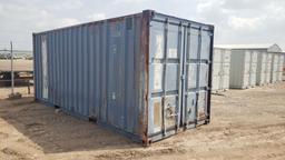 19'6" Blue  Shipping Container
