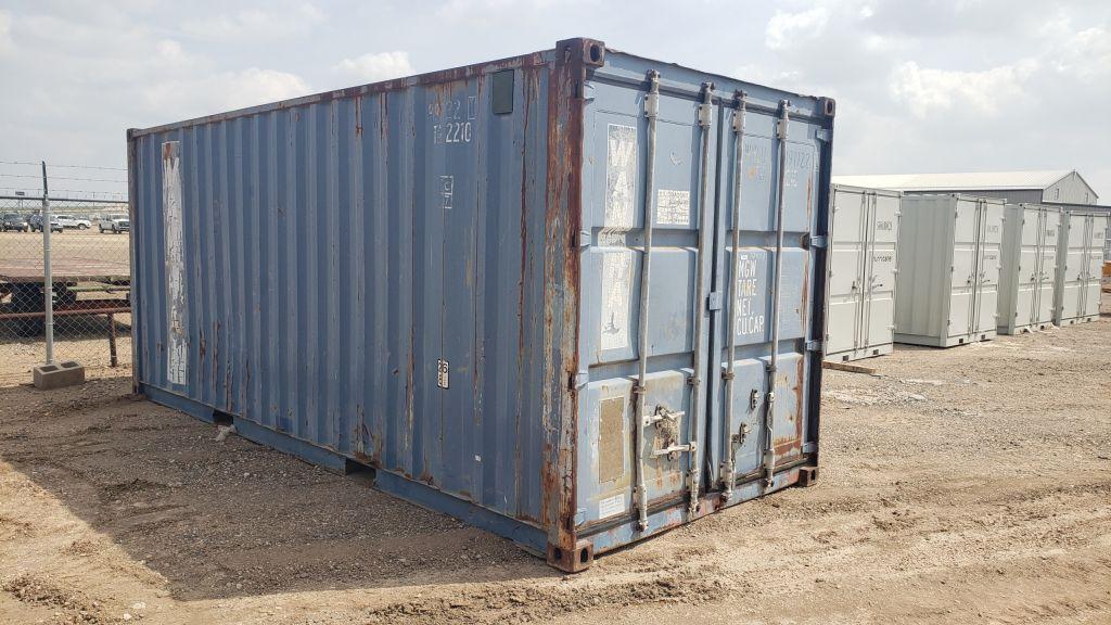 19'6" Blue  Shipping Container