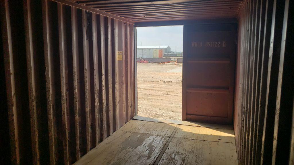 19'6" Blue  Shipping Container