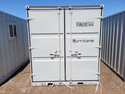 Hurricane Mobile Office Container w/2 End and 1 Side Doors