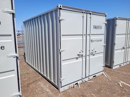 Hurricane Mobile Office Container w/2 End and 1 Side Doors