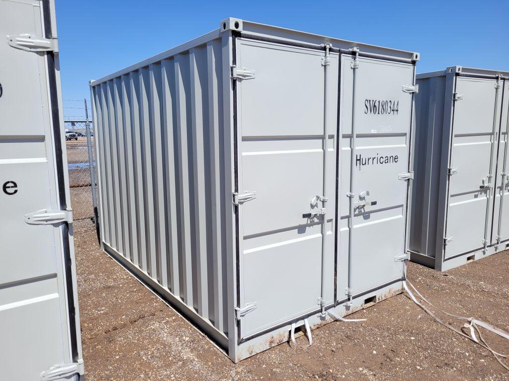 Hurricane Mobile Office Container w/2 End and 1 Side Doors
