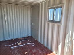 Hurricane Mobile Office Container w/2 End and 1 Side Doors