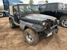 1992  Jeep  Wrangler Base / S  SUV 2D