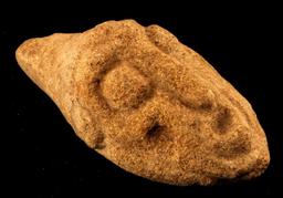 PRE COLUMBIAN STONE FIGURAL EFFIGY SCULPTURE