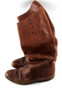 WWI WWII US CAVALRY OFFICER SIDE LACE RIDING BOOTS
