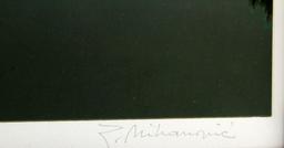 ZVONIMIR MIHANOVIS SIGNED LITHO VILLAGE KRATANJL