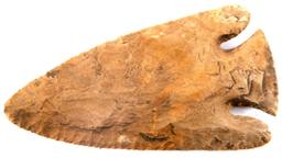 3 5/8 INCH LONG BASAL NOTCHED KENTUCKY ARROWHEAD