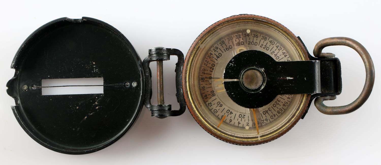 WWII US ARMY CORPS OF ENGINEERS COMPASS AND CASE