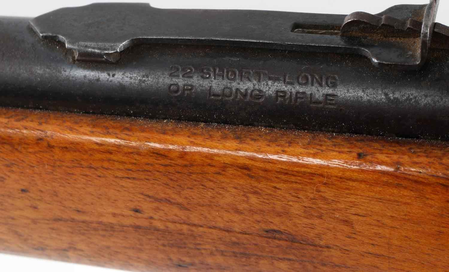 J STEVENS BOLT ACTION RIFLE IN .22 S L LR VINTAGE