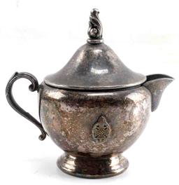 WWII GERMAN THIRD REICH HEER SILVER SAUCER