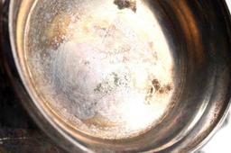 WWII GERMAN THIRD REICH HEER SILVER SAUCER