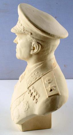 USSR MARSHAL ZHUKOV FINE DETAIL CERAMIC BISQUE