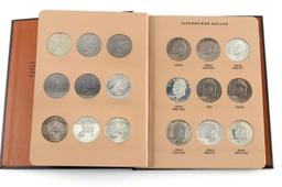 COMPLETE SET EISENHOWER SILVER DOLLAR COINS