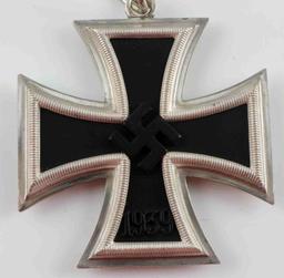 WWII THIRD REICH SILVER IRON CROSS ZIMMERMANN