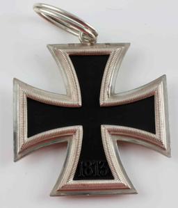 WWII THIRD REICH SILVER IRON CROSS ZIMMERMANN