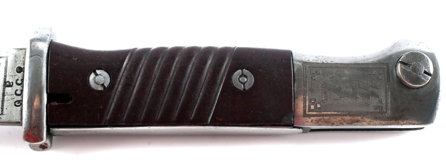 WWII GERMAN THIRD REICH SS WAFFEN K98 BAYONET
