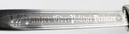 WWII GERMAN THIRD REICH SS WAFFEN K98 BAYONET